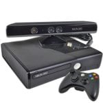 Console Xbox 360 4Gb Slim Com Kinect (Sem Caixa) Console Xbox 360 4Gb Slim Com Kinect (Sem Caixa)