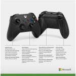 Controle Sem Fio Xbox Series Original Microsoft Preto Controle Sem Fio Xbox Series Original Microsoft Preto