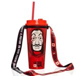 Copo Canudo La Casa De Papel 1 Lt (Com Cordão) Copo Canudo La Casa De Papel 1 Lt (Com Cordão)