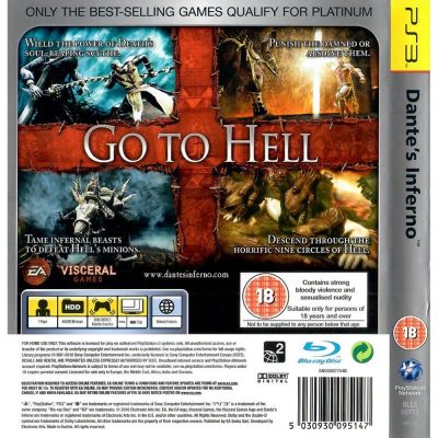 Dantes Inferno Ps3 (Platinum)