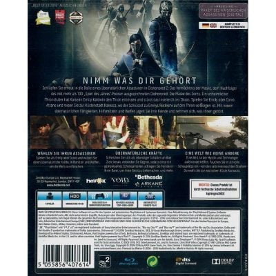 Dishonored 2 Ps4