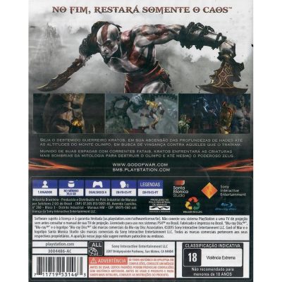 God Of War Iii Remasterizado Ps4 (Playstation Hits)