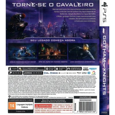 Gotham Knights Ps5 (Com Código)