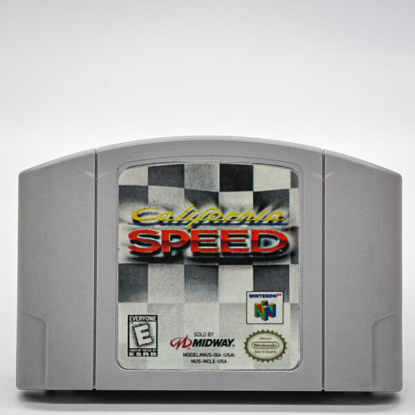 Jogo California Speed N64 (Cartucho Original Nintendo 64) (Relabel)