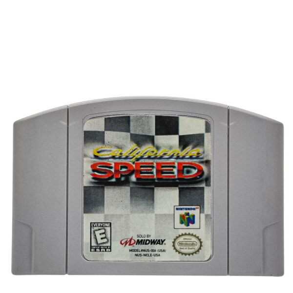 Jogo California Speed N64 (Cartucho Original Nintendo 64) (Relabel)