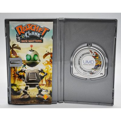 Jogo Ratchet Clank Size Matters Psp (Platinum)