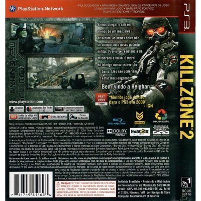Killzone 2 Ps3 (Greatest Hits)