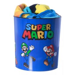 Kit Manta Com Balde Super Mario