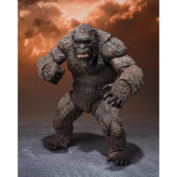 Kong S.H. Monsterarts (From Godzilla Vs Kong Final Battle Ver.) Exclusivo Ccxp 2022 Bandai