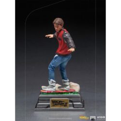 Marty Mcfly On Hoverboard (Back To The Future) Art Scale 1/10 Iron Studios