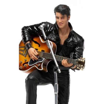 Miniatura Elvis Presley 68 Comeback Special - Deluxe Art Scale 1/10 Iron Studios