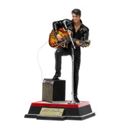 Miniatura Elvis Presley 68 Comeback Special - Deluxe Art Scale 1/10 Iron Studios
