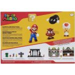 Miniatura Super Mario Acorn Plains Diorama Set Miniatura Super Mario Acorn Plains Diorama Set