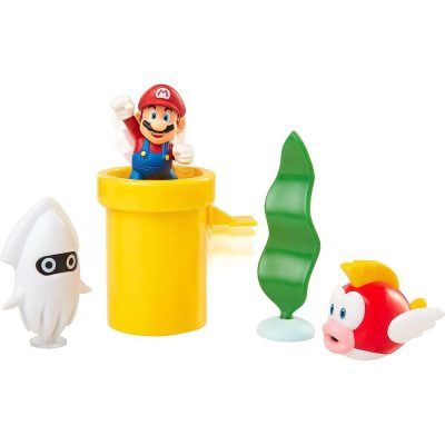 Miniatura Super Mario Underwater Diorama