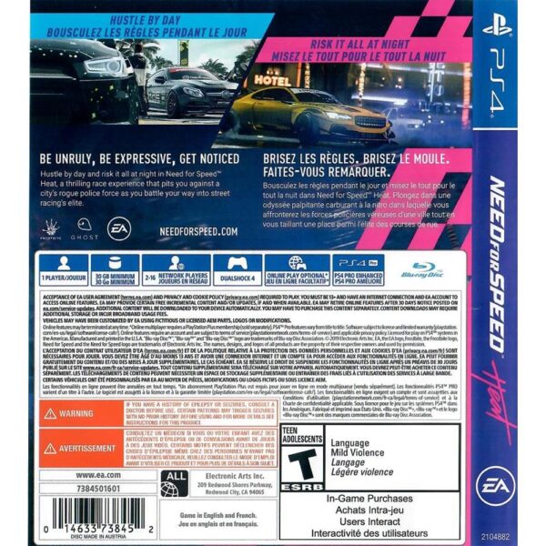 Need For Speed Heat Ps4