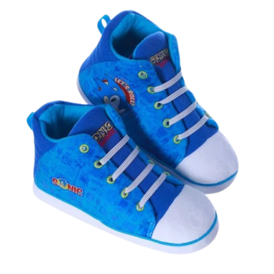 Pantufa Star Infantil - Sonic (M 29/31)