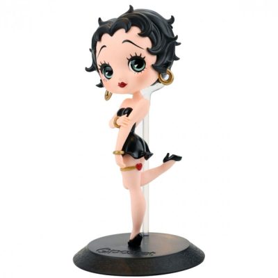 Q Posket Betty Boop Vestido Preto Banpresto