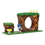 Sonic Green Hill Zone Playset - Brinquedo Do Sonic Para Crianças
