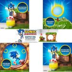 Sonic Green Hill Zone Playset - Brinquedo Do Sonic Para Crianças