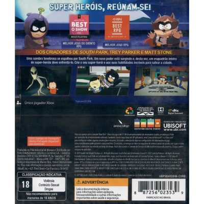 South Park A Fenda Que Abunda A Força Xbox One