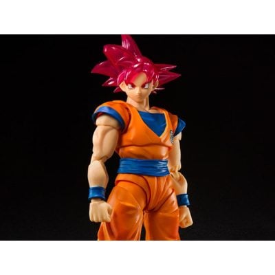 Super Saiyan God Son Goku S.H.Figuarts (Dragon Ball) Limited Comic Com 2021 Bandai