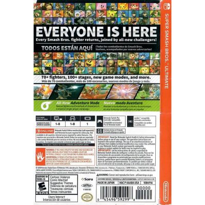 Super Smash Bros Ultimate Nintendo Switch #1