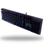 Teclado Mecânico Gamer Dazz 3X Pro V2, Rainbow, Switch Blue, Abnt2, Black, 62000099 Teclado Mecânico Gamer Dazz 3X Pro V2, Rainbow, Switch Blue, Abnt2, Black, 62000099