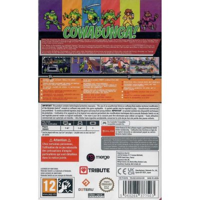 Teenage Mutant Ninja Turtles Shredders Revenge Nintendo Switch