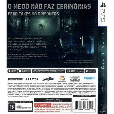 The Callisto Protocol Day One Edition Ps5