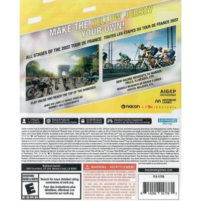 Tour De France 2022 Ps5