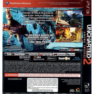 Uncharted 2 Among Thieves Ps3 (Greatest Hits)