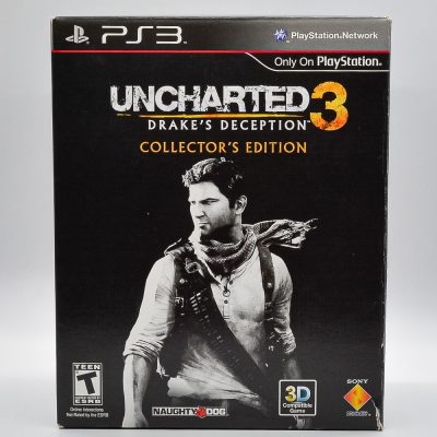 Uncharted 3 Drake's Deception Collector's Edition (Sem Fivela E Sem Anel)