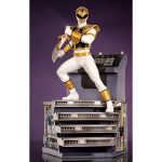 White Ranger (Power Rangers Branco) Bds Art Scale 1/10 Iron Studios