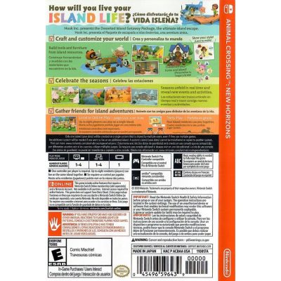 Animal Crossing New Horizons Nintendo Switch