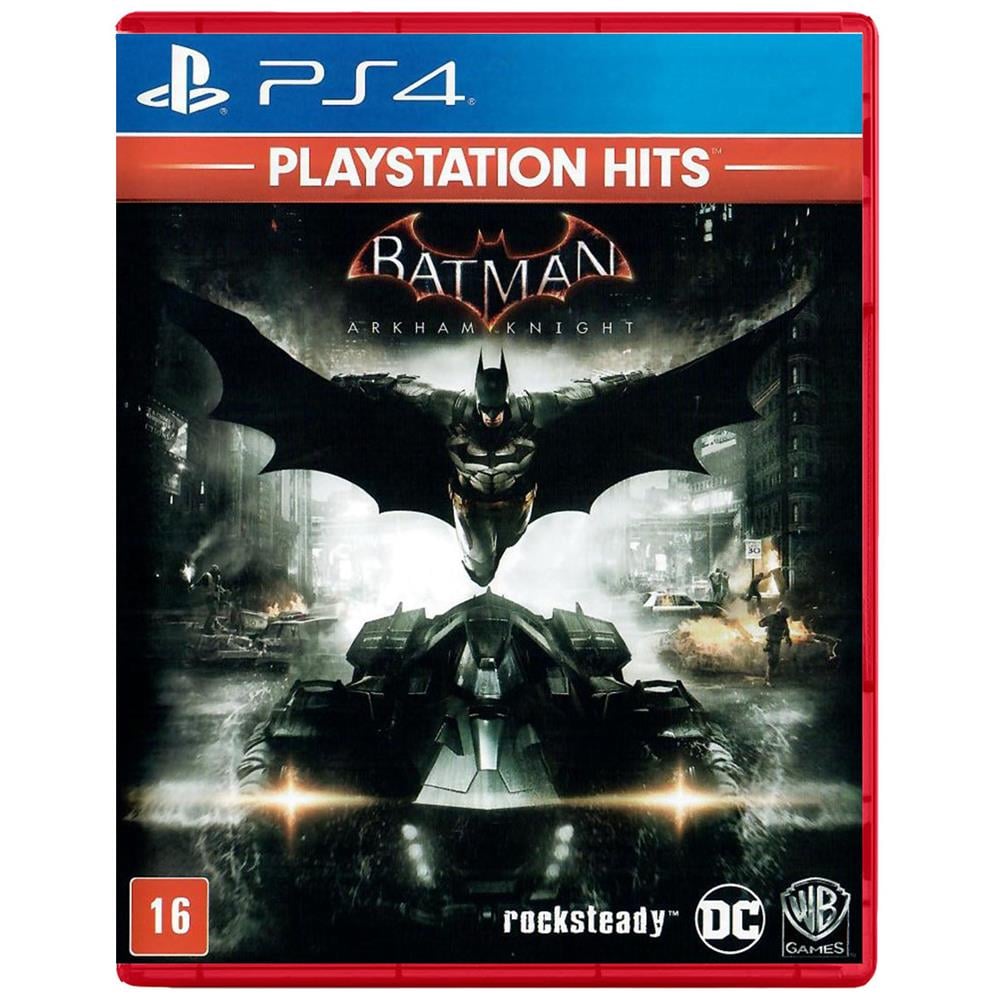 Batman Arkham Knight Ps4 (Playstation Hits) (Seminovo) (Jogo Mídia Física)  - Arena Games - Loja Geek