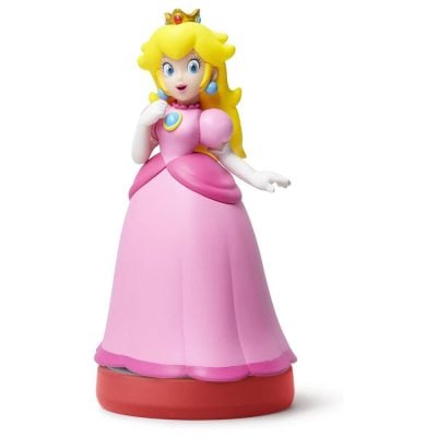 Boneco Amiibo Nintendo Peach Super Mario - (Nvl-C-Abac)
