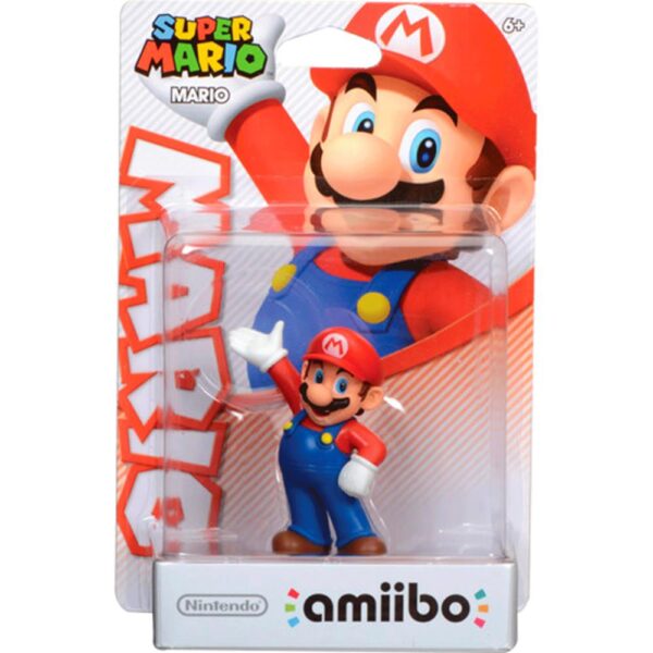 Boneco Amiibo Super Mario (Nvl-C-Abaa) Nintendo