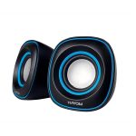 Caixa De Som Multimidia Hayom, Para Pc, Usb, 3W2, Preto E Azul – Km2503 Caixa De Som Multimidia Hayom, Para Pc, Usb, 3W2, Preto E Azul - Km2503