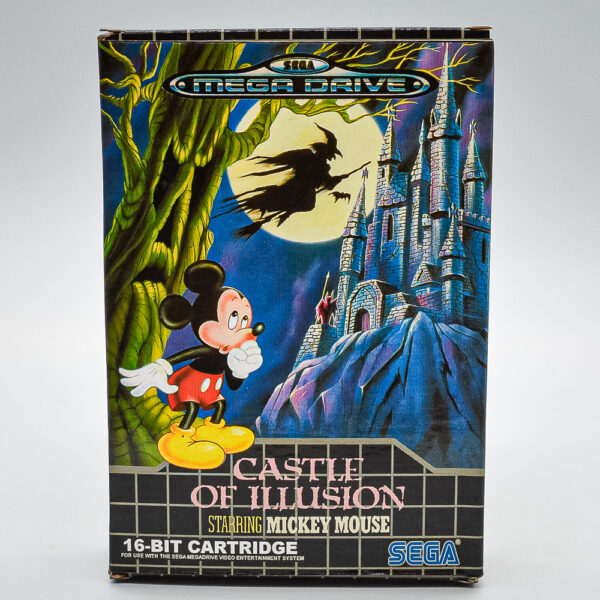 Castle Of Illusion Starring Mickey Mouse Mega Drive (Cartucho Repro Com Caixa)