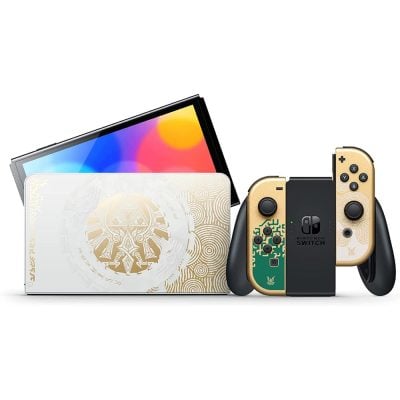 Console Nintendo Switch Oled - Edição Limitada The Legend Of Zelda Tears Of The Kingdom