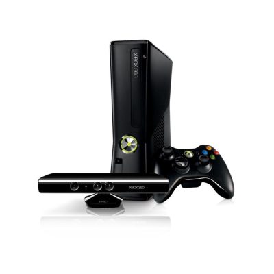 Console Xbox 360 250Gb Slim Com Kinect (Com Caixa)