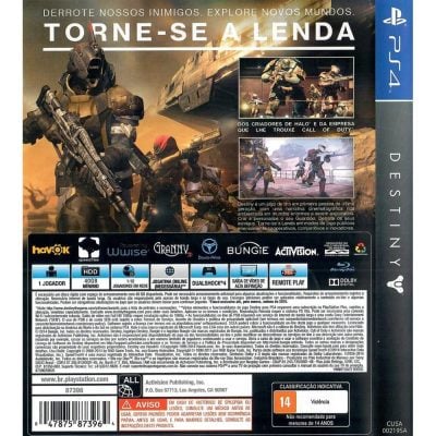 Destiny Ps4