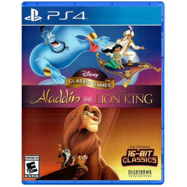 Disney Classic Games Aladdin E Rei Leão Ps4