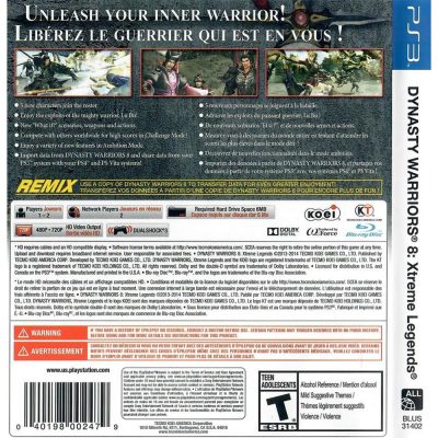 Dynasty Warriors 8 Xtreme Legends Ps3 #1