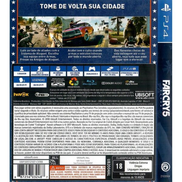 Far Cry 5 Ps4 #2