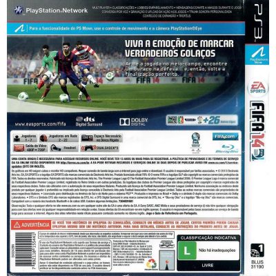 Fifa 14 Ps3 #3 (Sem Manual)
