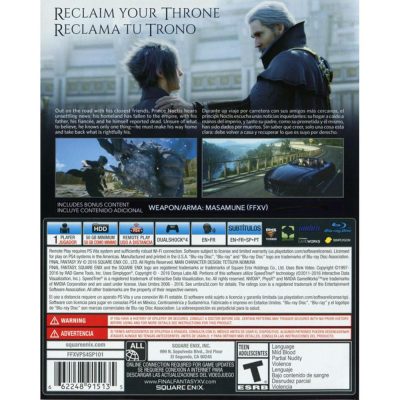 Final Fantasy Xv - Ps4 #2 (Capa)