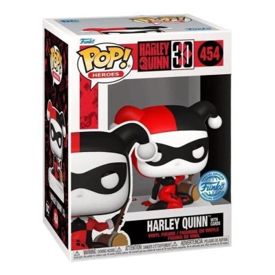 Funko Pop Harley Quinn With Cards 454