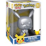 Funko Pop Pikachu 353 (Silver) (Pokemon) (Super Sized) (Vaulted) Funko Pop Pikachu 353 (Silver) (Pokemon) (Super Sized) (Vaulted)