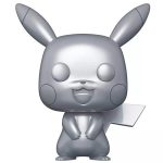 Funko Pop Pikachu 353 (Silver) (Pokemon) (Super Sized) (Vaulted) Funko Pop Pikachu 353 (Silver) (Pokemon) (Super Sized) (Vaulted)
